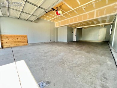 Huge 3 car tandem garage.