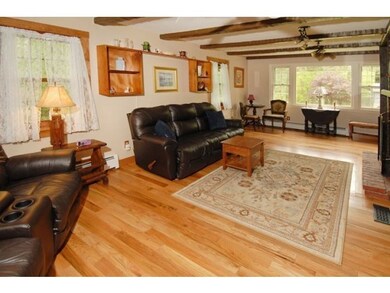 Spacious dining room