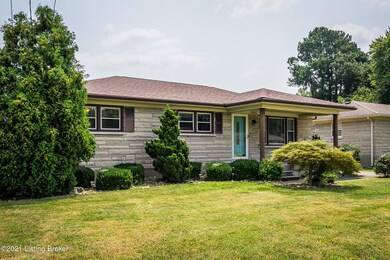 Ranch Bedford Stone Home