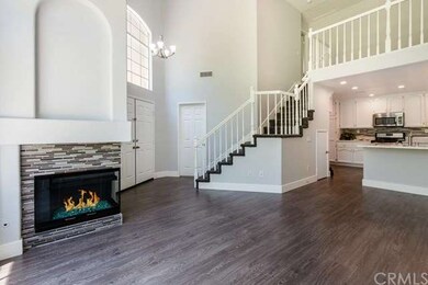 Striking glass fireplace for those cooler evenings