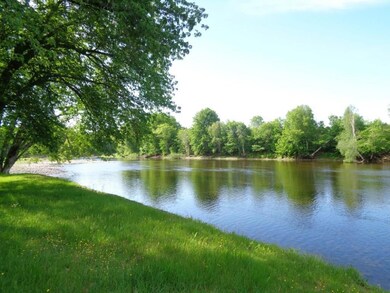 Carrabassettt River front with...