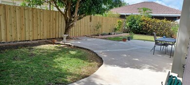 Spacious yard