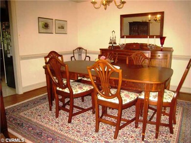 Dining Room - Dining room boasts crown moulding, c