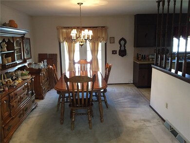 Dining room open to the Kitchen and Living Room. P