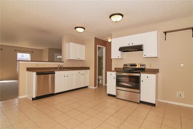 Brand new dishwasher and oven. Freshly painted whi