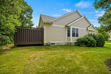 Side yard and deck