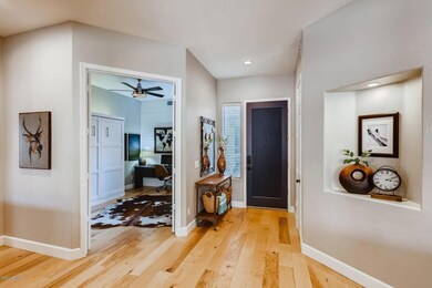 Entry with den/office access