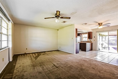 Living Room w view of Dining Room