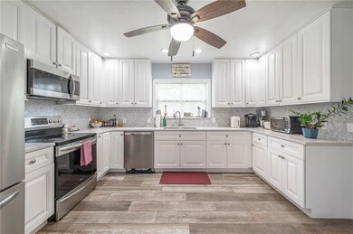 Nice bright kitchen remodeled a few years ago