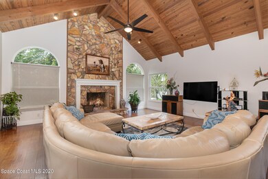 Wood-burning Fireplace
