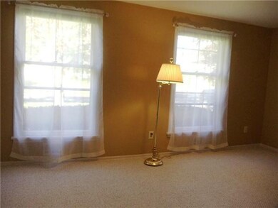 Living Room. Living room with new neutral paint an