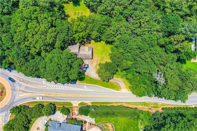 Aerial view of property and surrounding area