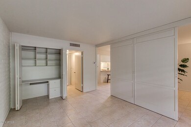 Built in office area