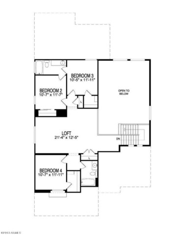 Floor Plan - Second Floor