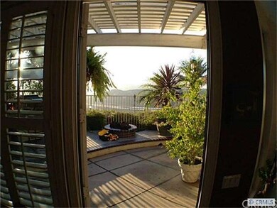 Back door opens to the gorgeous canyon views