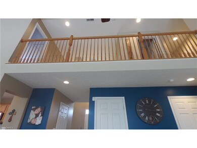 2-Story open living room with catwalk and loft