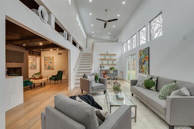High ceilings in 3rd living room!