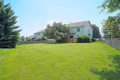 Huge yard ready to entertain.  Has a birm with nic