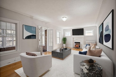 Welcome home to 2112 Emerson Ave S #3. Enjoy refinished HWF, fresh paint, gas fireplace and new appliances. (Virtually staged). Cozy up in the treetops by the fire in this unique living space in historic Lowry Hill community.