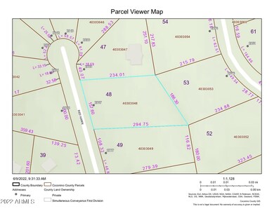 2807 Red Hawk Plat Map
