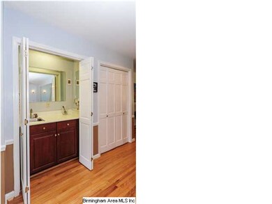 Hidden wet bar right off of dining room