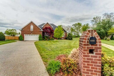Stately family home with beautiful landscaping