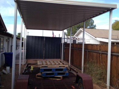 Outdoor Parking Struction facing south