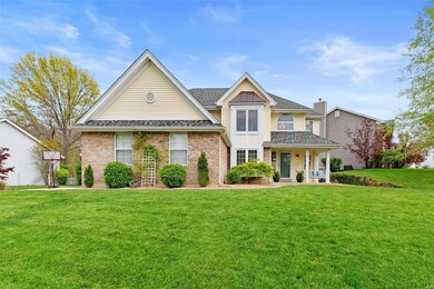 4 bed, 2.5 bath, 2 story with nearly 2,500 sq. feet of living space located in desirable Ravens Pointe subdivison, Lake St. Louis. Wentzville school district. Located on a cul de sac with lake rights. Lake is located at the end of the cul de sac. Int