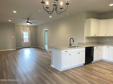Living, Dining and Kitchen