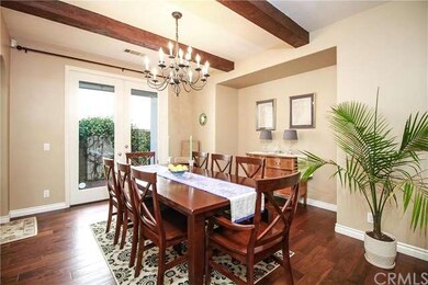 The Dining Room opens onto a quaint outdoor patio.