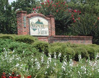 Signal View Entrance sign