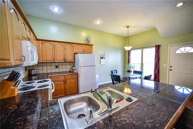 Tons of Kitchen Storage Space and Granite Counters