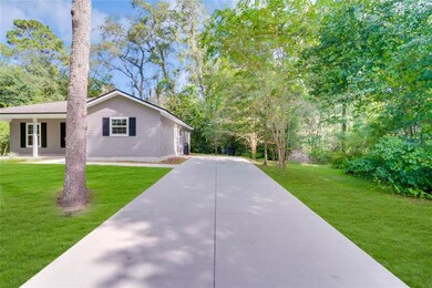 Large driveway