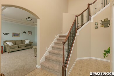 Gracious entryway with large foyer