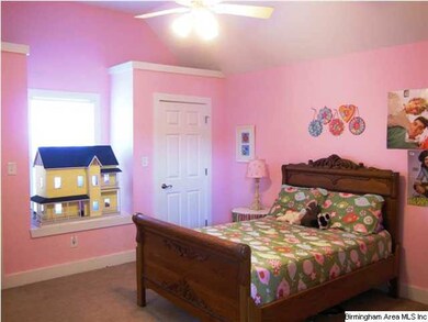 Charming window seat for a child or guest room.