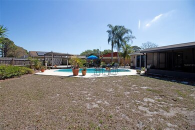 Huge, fully fenced yard with pool.