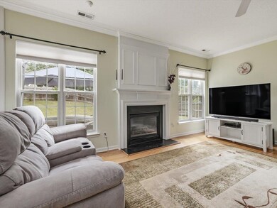 Large open family room