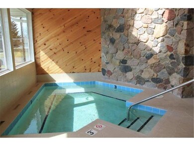 Soak away the cares of the day in this indoor jacu