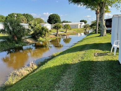Canal behind property