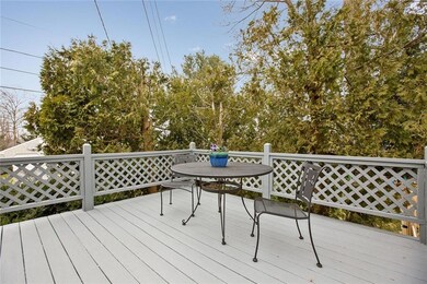 Great deck with space to grill and...