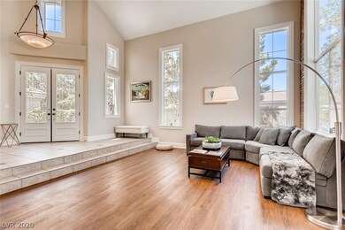 Grand Foyer entry with large formal living area.