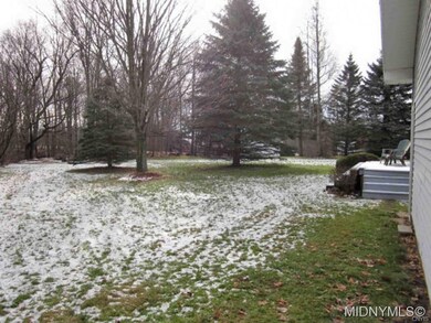 Private rear yard