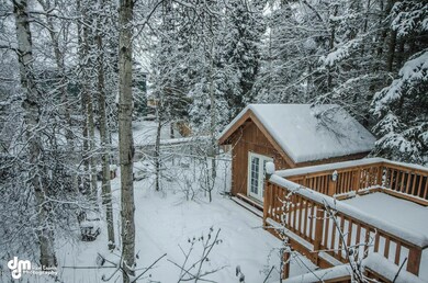 Winter Wonderland Back Yard and Shop