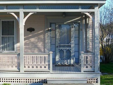 Exterior Front. Lovely front porch...