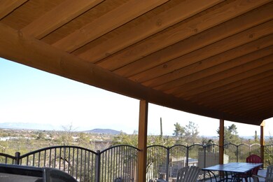View from Large Covered Patio