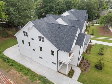 Aerial view of property and surrounding area