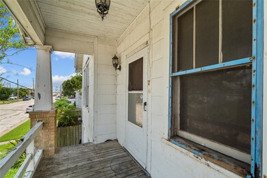 At the top of the stairs, you find your front door