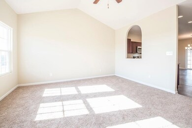 Photograph is of model home. Intended fo