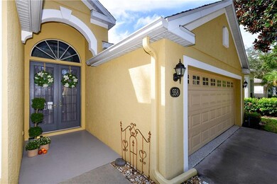 Inviting entryway.