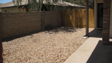 large gated courtyard